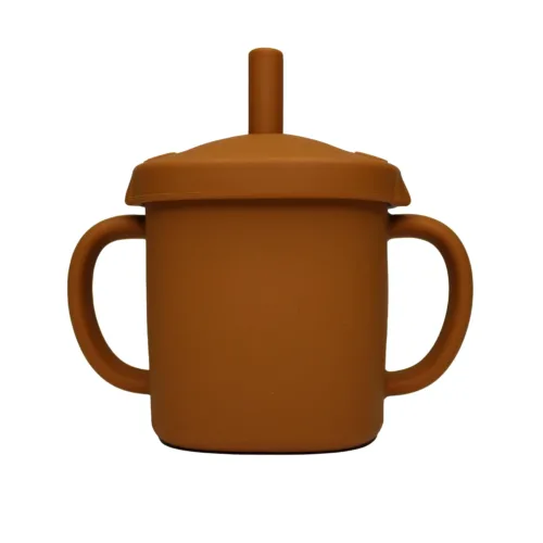 Brown Cat Sippy Cup